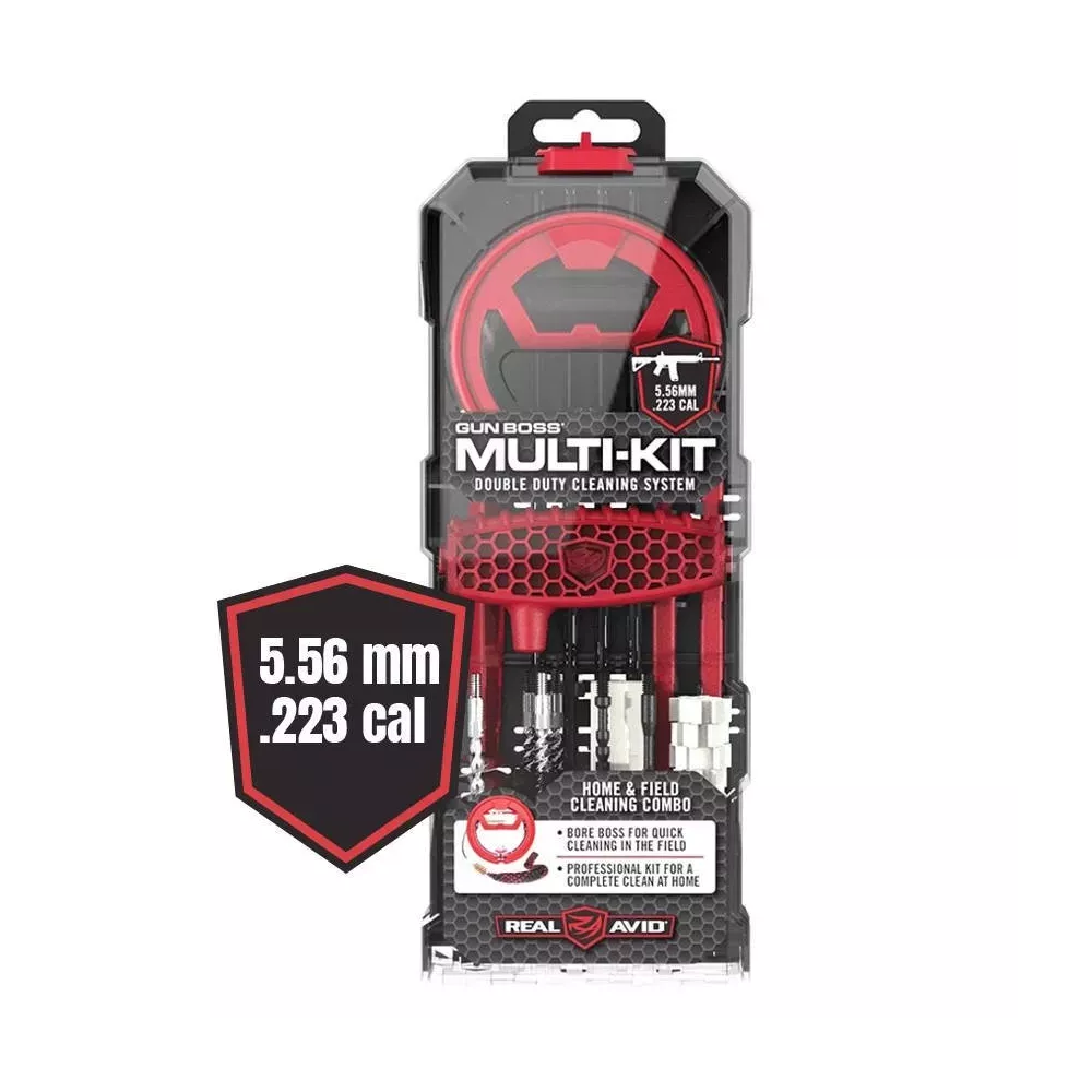 Real Avid - Zestaw narzędzi do czyszczenia broni Gun Boss Multi-Kit  - AVGBMK Real Avid - Zestaw narzędzi do czyszczenia broni Gun Boss Multi-Kit  - AVGBMK