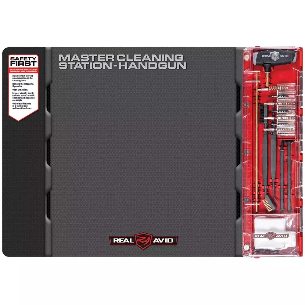 Real Avid - Mata rusznikarska Master Cleaning Station™ - Handgun - AVMCS-P Real Avid - Mata rusznikarska Master Cleaning Station™ - Handgun - AVMCS-P
