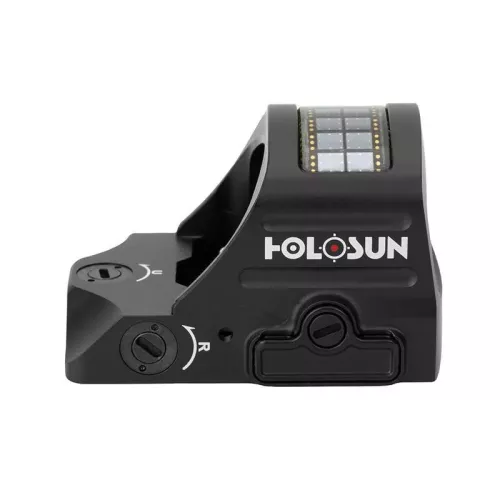 Holosun - Kolimator HS407C X2 Micro Red Dot - Solar Panel - 2 MOA - Czarny - HS407C X2