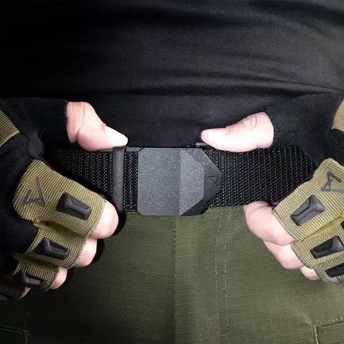 Pas Taktyczny - sztywny- szybkie odpinanie - ACE Schakal Kolor Czarny