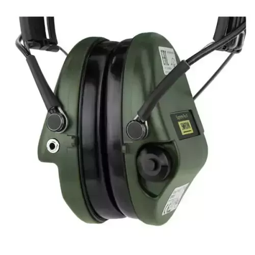 Sordin Supreme PRO X  skórzana opaska, żelowe wkładki SOR75302-X/L-02-G-S