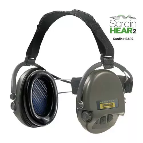 Słuchawki aktywne nakarkowe Sordin Supreme PRO X -  SOR76302-X-S