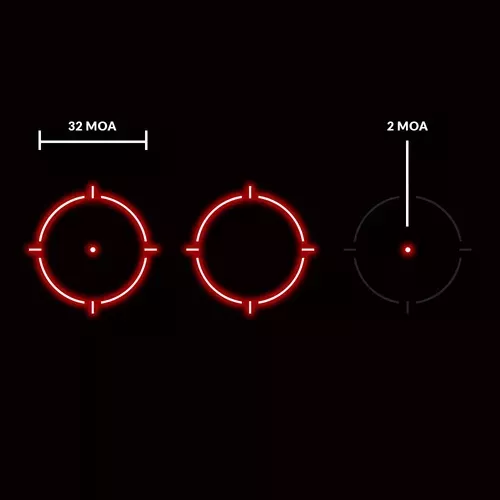 Holosun - Kolimator EPS MRS Red Dot Solar Panel - EPS-RD-MRS