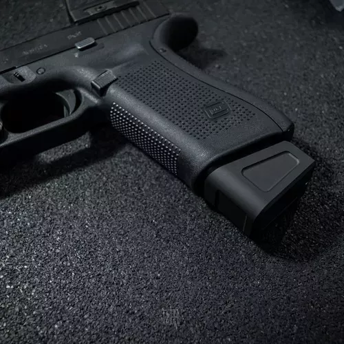 Stopka magazynka FTCS 9x19 17+3 — aluminium 7075-T6, Cerakote (Glock 17/45)