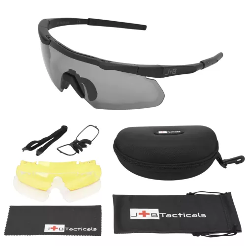 JB Tacticals JB-01 – okulary taktyczne ochronne ANTIFOG UV | SHOTWORKS