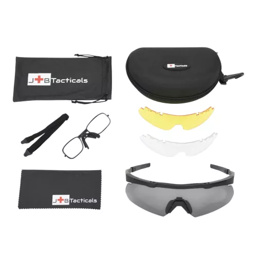 JB Tacticals JB-01 – okulary taktyczne ochronne ANTIFOG UV | SHOTWORKS