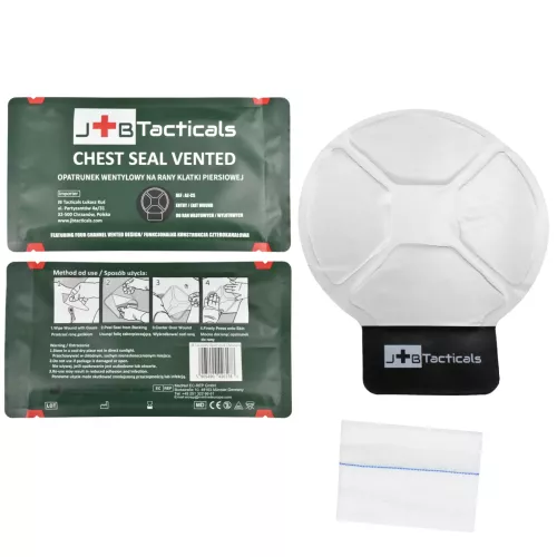 Chest Seal Vented AZ-CS – Opatrunek Wentylowy TCCC | SHOTWORKS