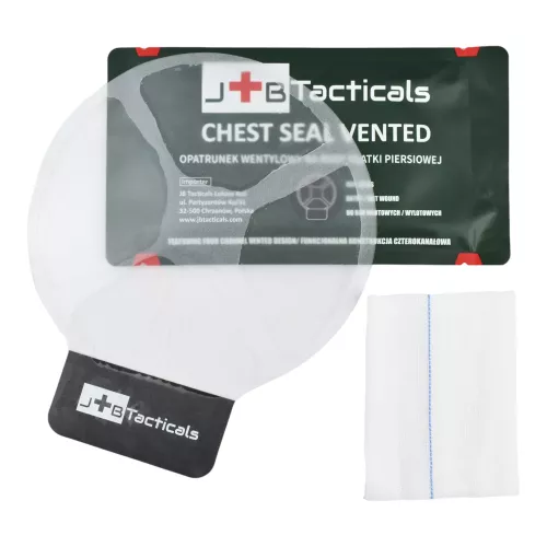 Chest Seal Vented AZ-CS – Opatrunek Wentylowy TCCC | SHOTWORKS
