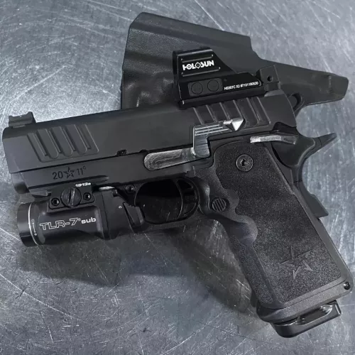 Zwalniacz magazynka offset KAG WERKS — ergonomiczny, powiększony, do 1911/2011