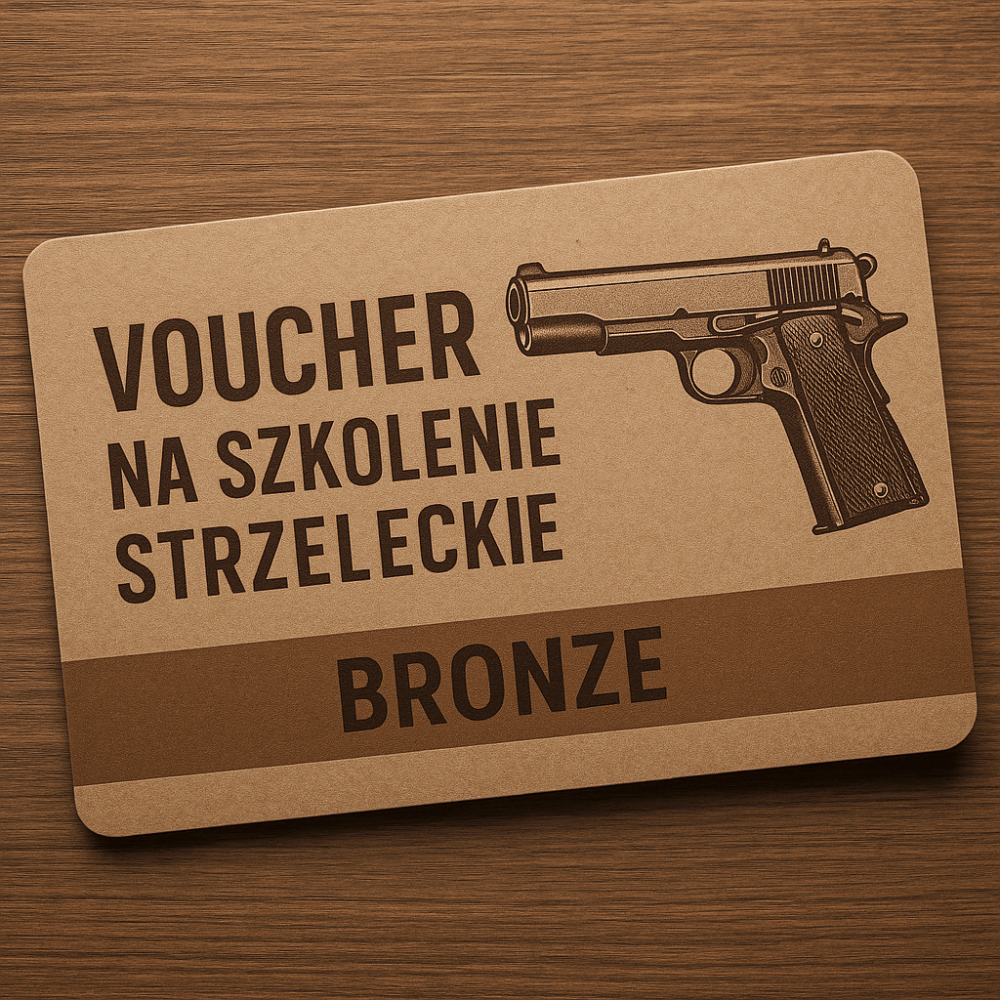 Voucher na szkolenie strzeleckie BRONZE – SHOTWORKS