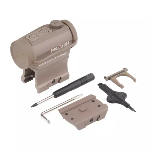 HOLOSUN HS403B – Kolimator Micro Red Dot 2 MOA | SHOTWORKS