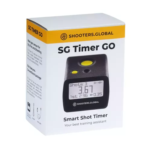 Kompaktowy timer strzelecki – SHOOTERS GLOBAL TIMER GO