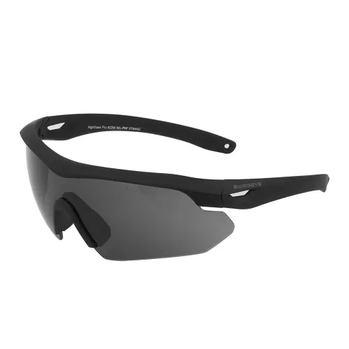 Swiss Eye Nighthawk Pro – Okulary balistyczne z 3 wizjerami