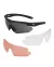 Swiss Eye Nighthawk Pro – Okulary balistyczne z 3 wizjerami
