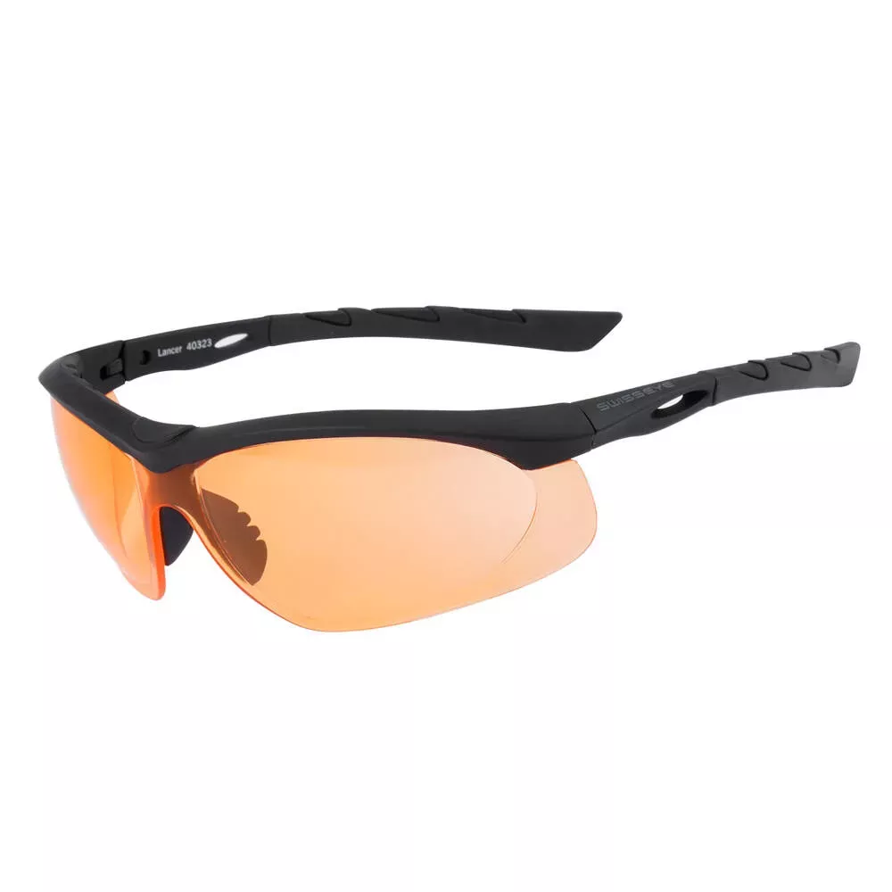 Swiss Eye Lancer – Okulary balistyczne pomrańczowe | STANAG 2920