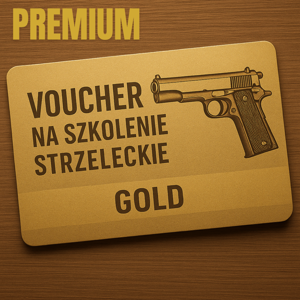 Voucher GOLD – Szkolenie strzeleckie premium z bronią bojową