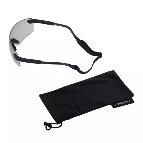 Swiss Eye Defense – Okulary strzeleckie z poliwęglanu, bezramkowe, STANAG 2920/4296
